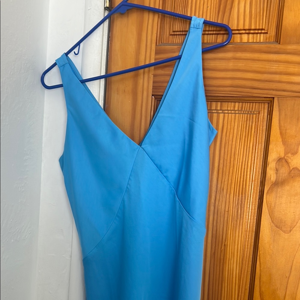 Target Asymmetrical Blue Dress